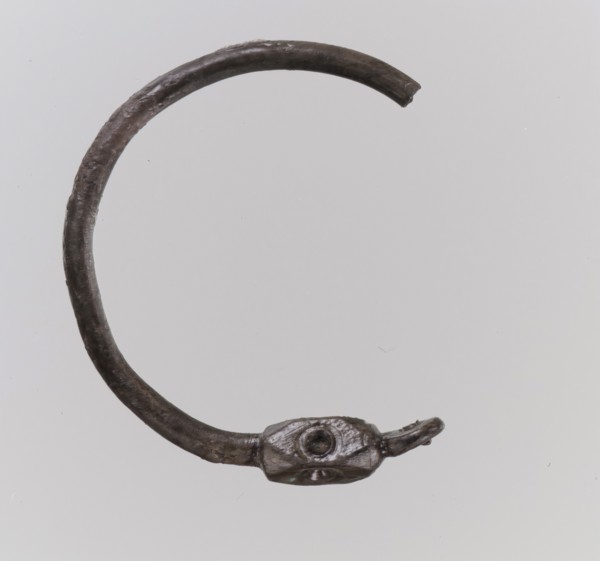 Earring Fragment, Frankish, 7th century.