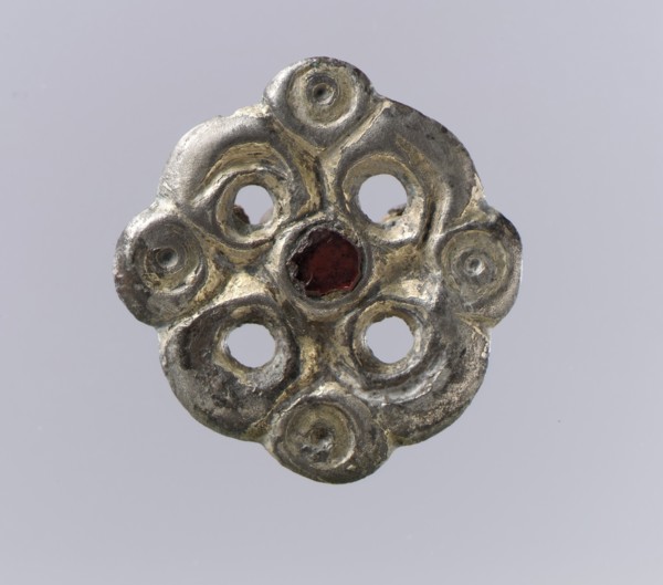 Openwork Rosette Brooch, Frankish, 6th century.