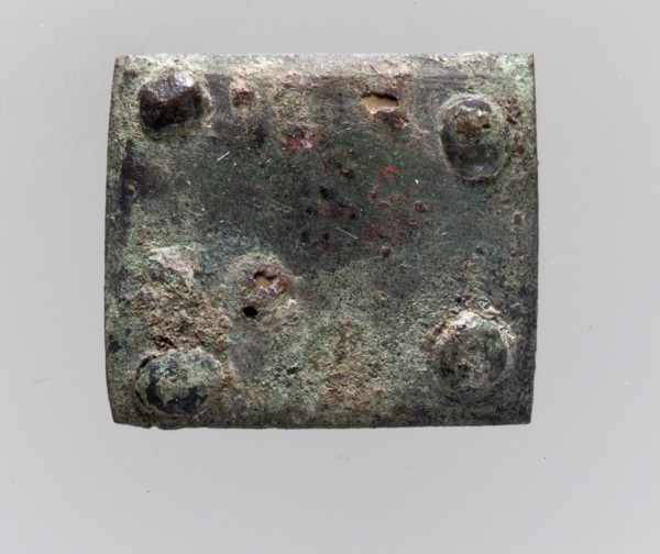 Square Plaque, Frankish, 7th century (?).