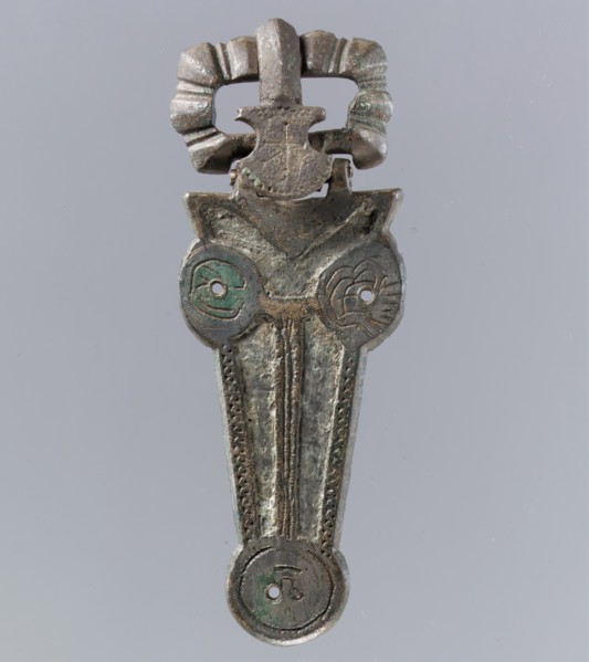 Belt Buckle, Frankish, late 6th century.