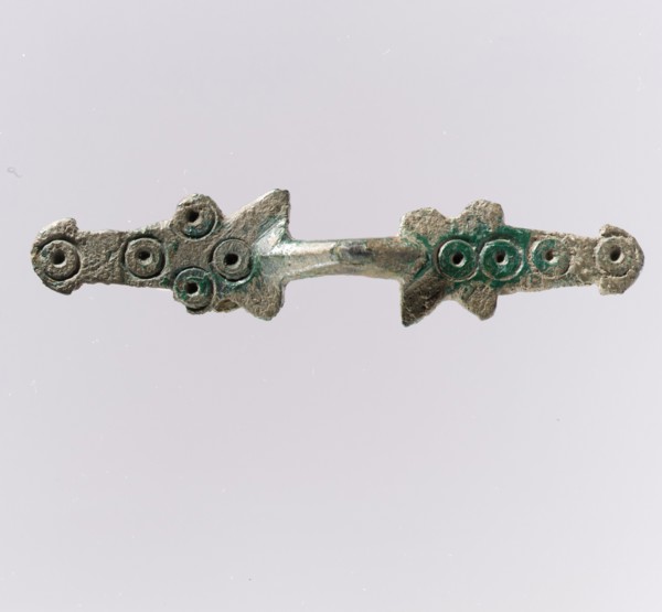 Equal-Arm Brooch, Frankish, 7th-8th century.