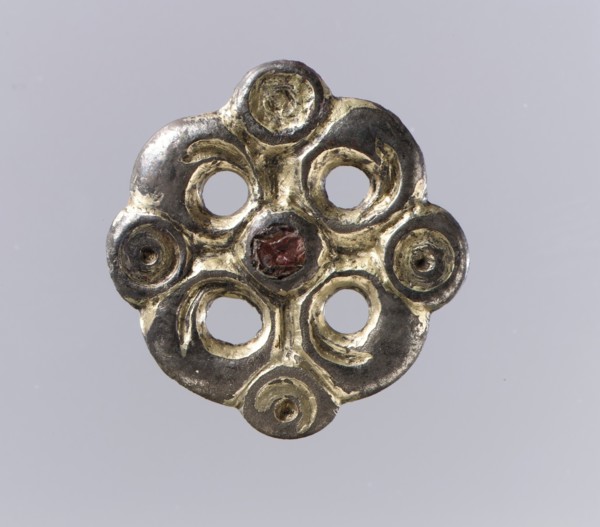 Openwork Rosette Brooch, Frankish, 6th century.