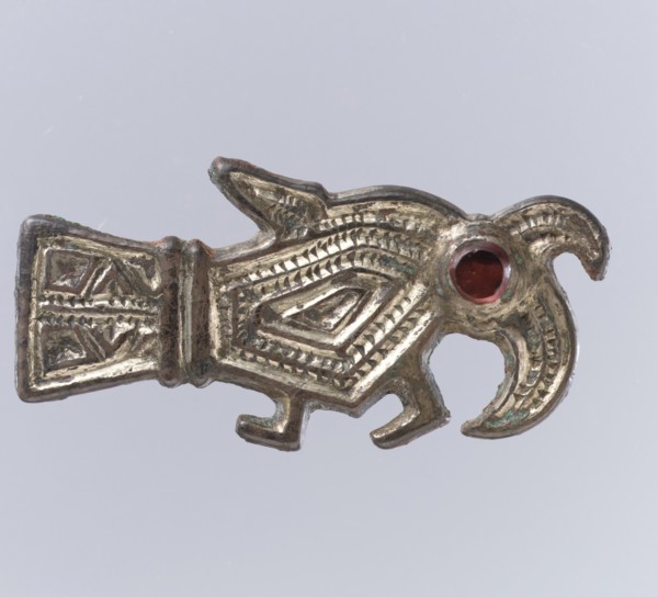 Bird-Shaped Brooch, Frankish, second half 6th century.