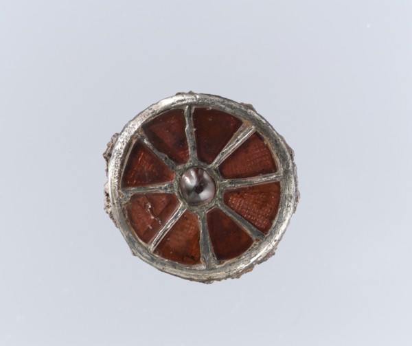 Disk Brooch, Frankish, 6th century.