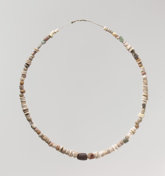 Beads from a Necklace, Frankish, 6th-7th century.