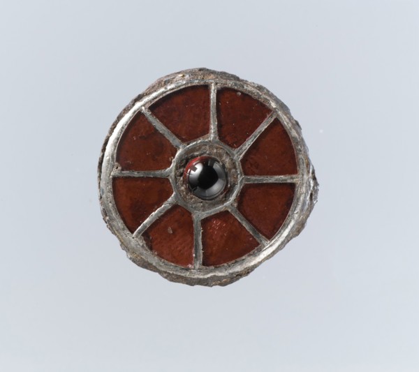 Disk Brooch, Frankish, 6th century.
