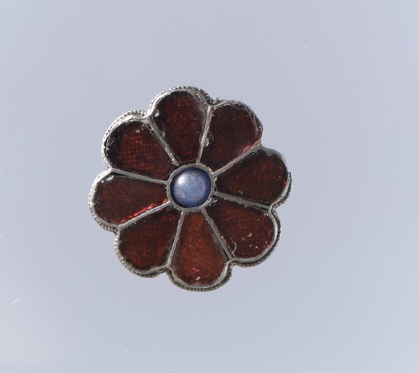 Rosette Brooch, Frankish, first half 6th century.