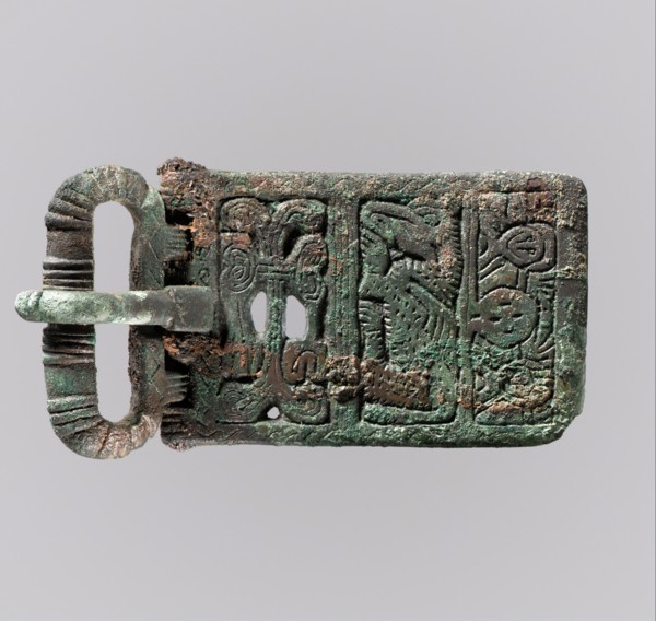Belt Buckle, Frankish, mid-500s.