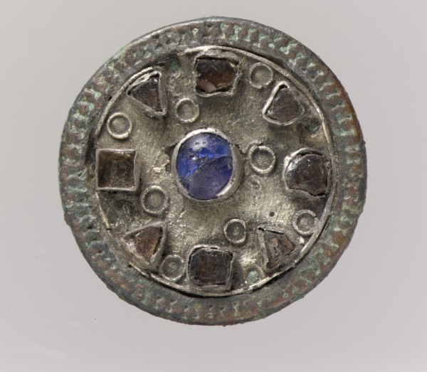 Disk Brooch, Frankish, 6th century.