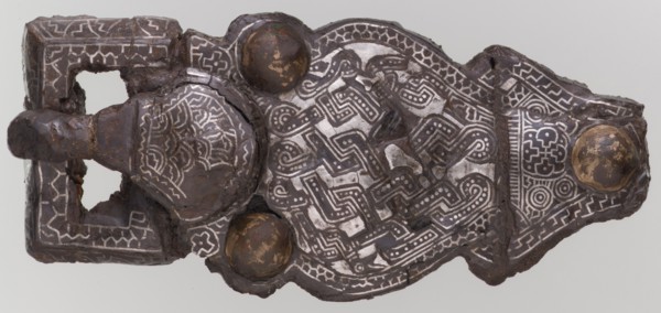 Belt Buckle, Frankish, ca. 600.