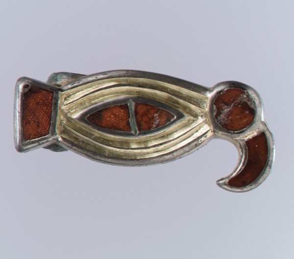Bird-Shaped Brooch, Frankish, 500-600.