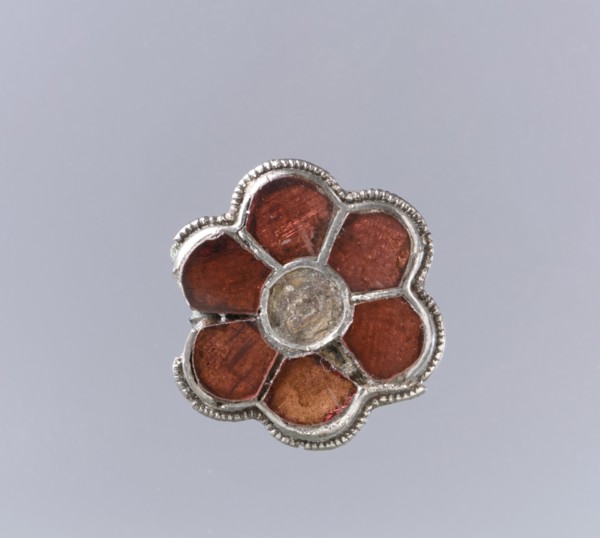 Rosette Brooch, Frankish, 6th century.
