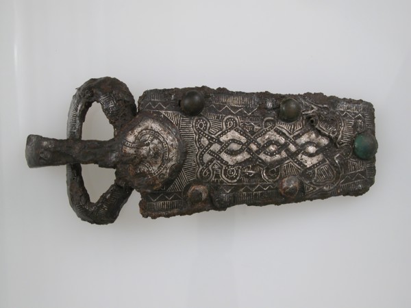 Belt Buckle, Frankish or Burgundian, 7th century.