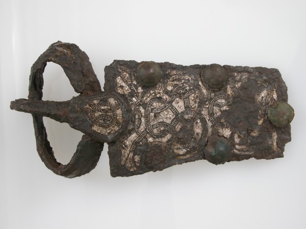 Belt Buckle, Frankish or Burgundian, 6th-7th century.
