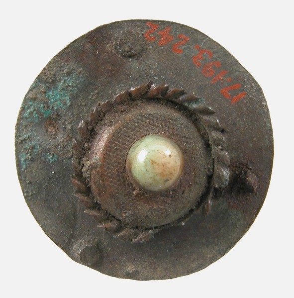 Disk Brooch, Frankish or Carolingian, 7th century (?).