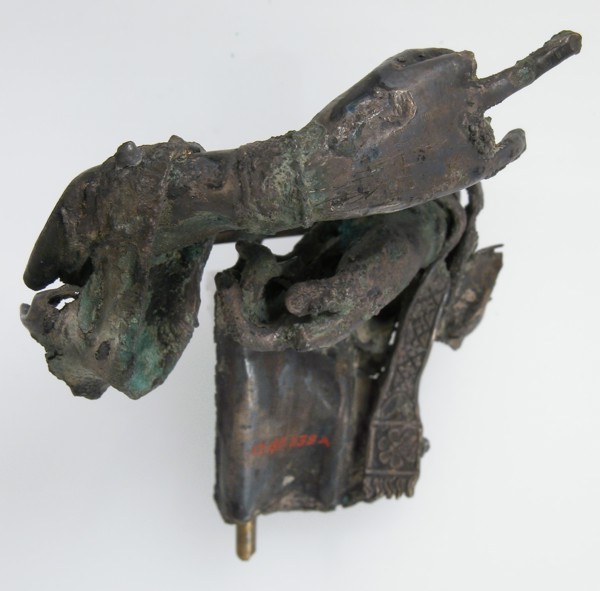 Two Fragments of Hands, French, 13th century.