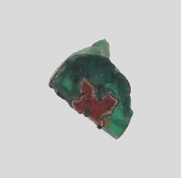 Fragment of a Flower, French, 11th century.