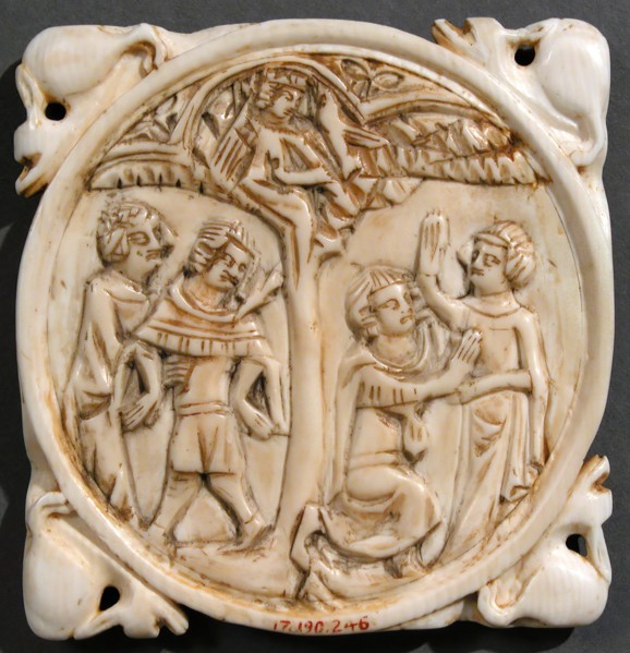 Mirror Case, French, ca. 1350.