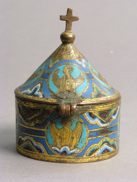 Pyx, French, ca. 1225-50.