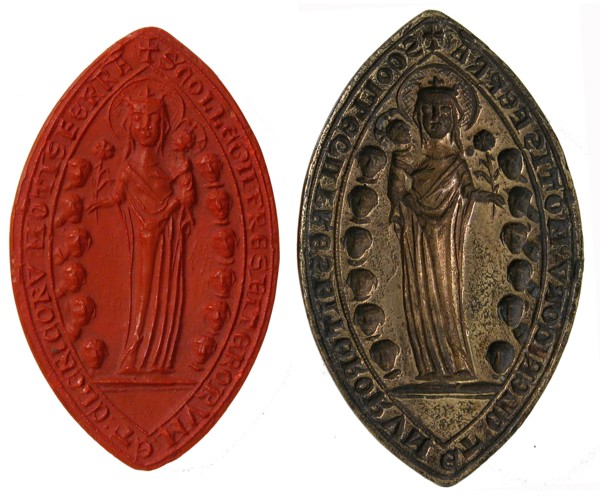 Seal Matrix and Impression, French, 15th century.