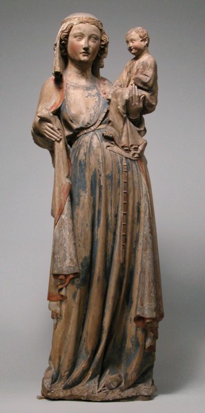 Virgin and Child, French, first quarter 14th century.