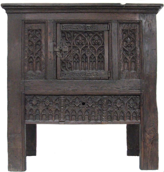 Cupboard, French, ca. 1460.