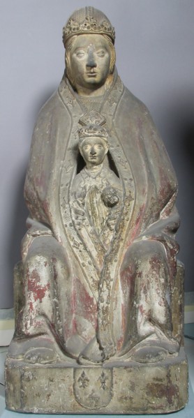 Virgin and Child, French, early 16th century.