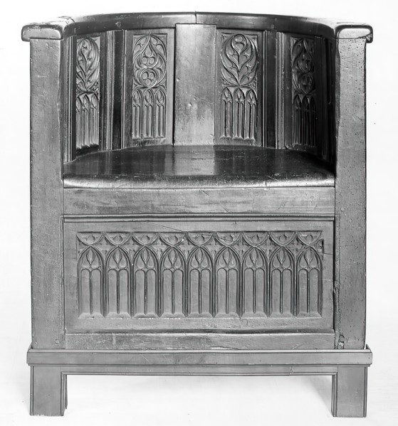 Chair, French, 15th century.
