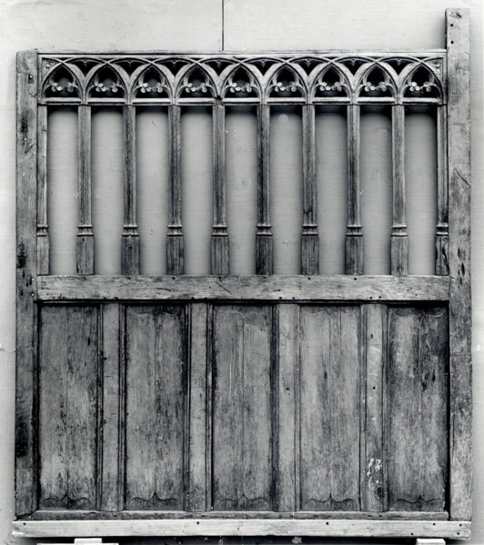 Screen, French, 15th century.