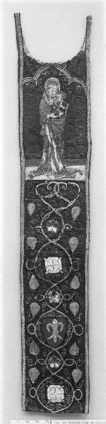 Orphrey, French, 15th century.