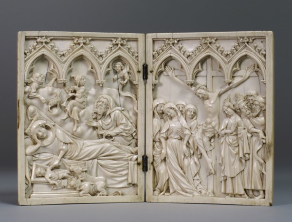 Diptych, French, 14th century.
