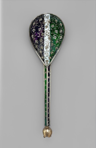 Spoon, French, 15th century.