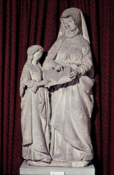 Education of the Virgin, French, ca. 1510-20.