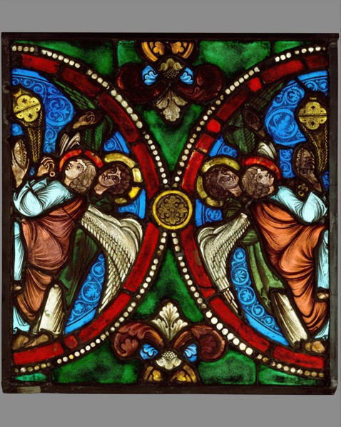 Angels Swinging Censers, French, ca. 1170.