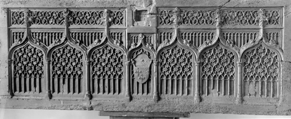 Chest Front, French, 15th century.