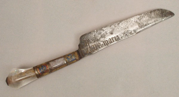 Knife, French or Spanish, ca. 1300-1350.