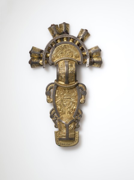 Bow Brooch, Langobardic, late 6th-early 7th century.