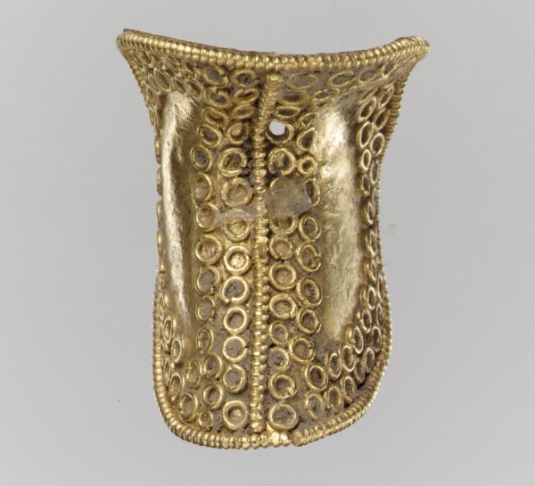Gold Ornament from a Sword Grip, Langobardic, ca. 600.