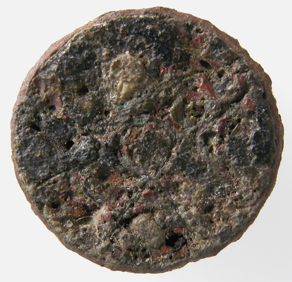 Disk Brooch, Merovingian, 8th-9th century.
