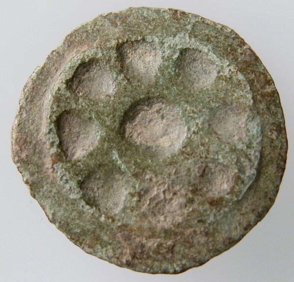Disk Brooch, Merovingian, 8th-9th century.