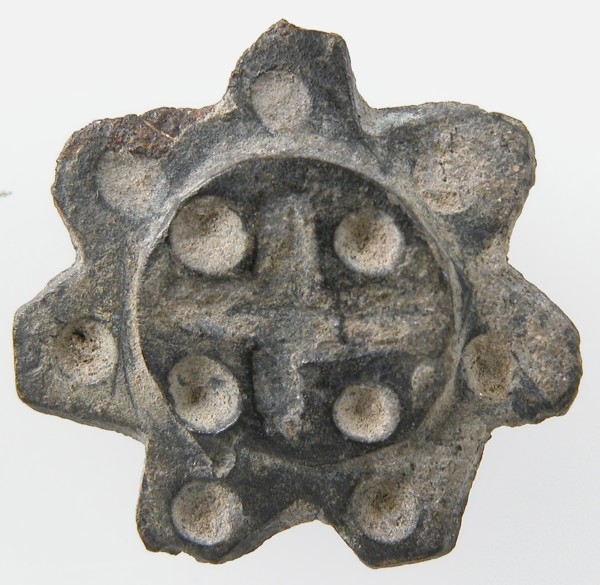 Brooch, Merovingian, 8th-9th century.
