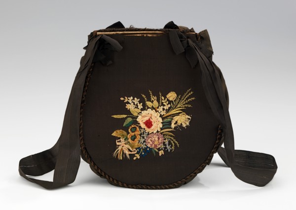 Bag, American, 1790-1810.