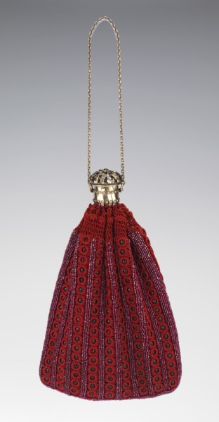 Bag, American, third quarter 19th century.