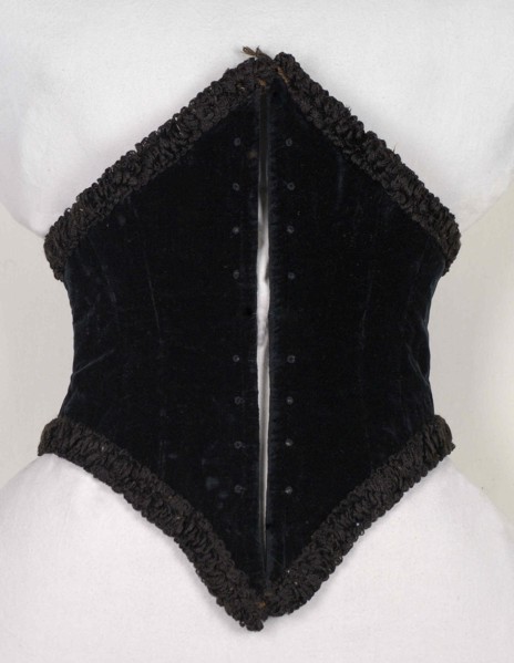 Bodice, American, 1860-69.