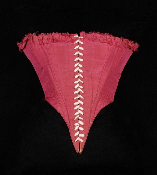 Bodice, American, 1860s.