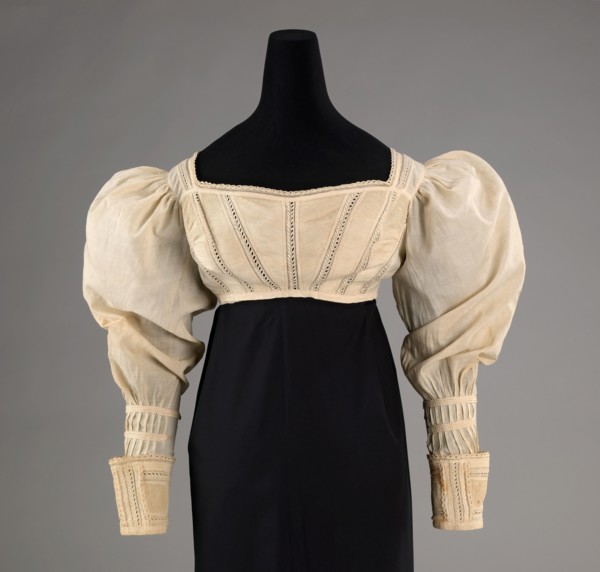 Bodice, American, ca. 1825.