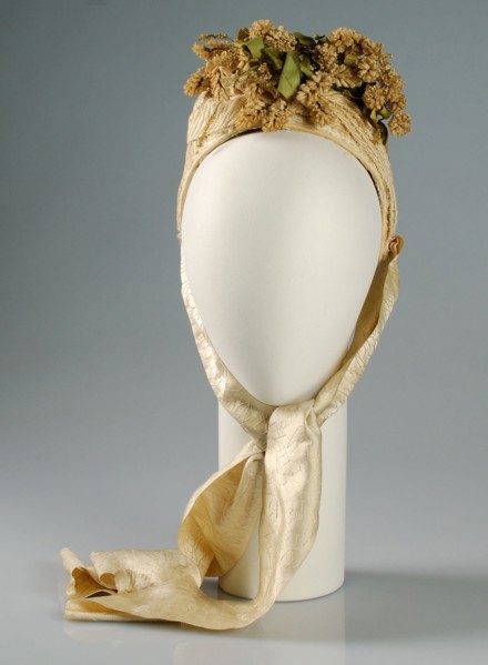 Bonnet, American, ca. 1880.