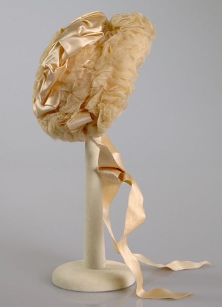 Bonnet, American, ca. 1895.