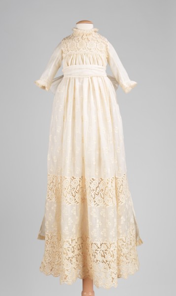 Christening dress, American, 1890.