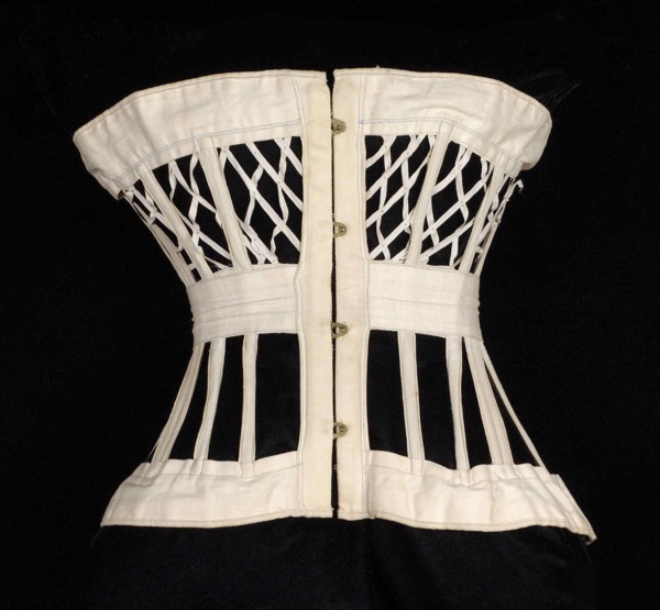Corset, American, ca. 1876.